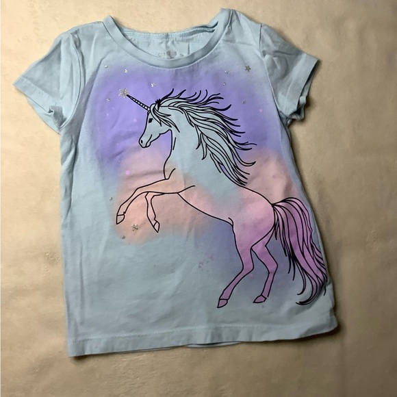 Oshkosh Unicorn Short Sleeve Tee 3T - Picture 1 of 3
